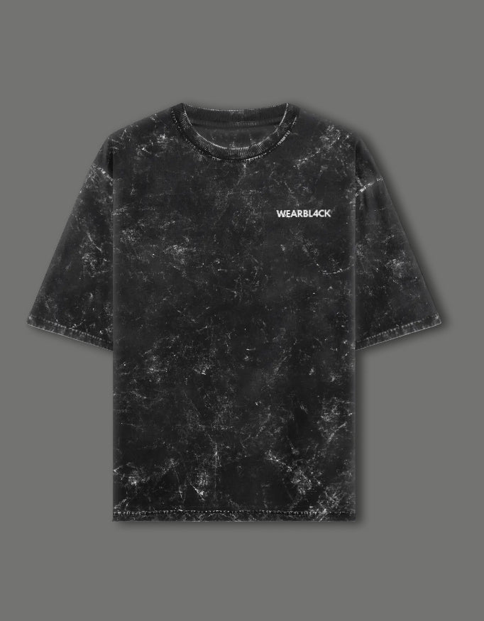 WEARBL4CK Unisex Acid Washed Oversized Tee