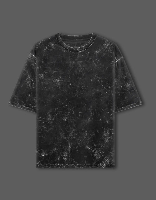 Acid Graffiti Graphic Acid Wash Oversized T-Shirt