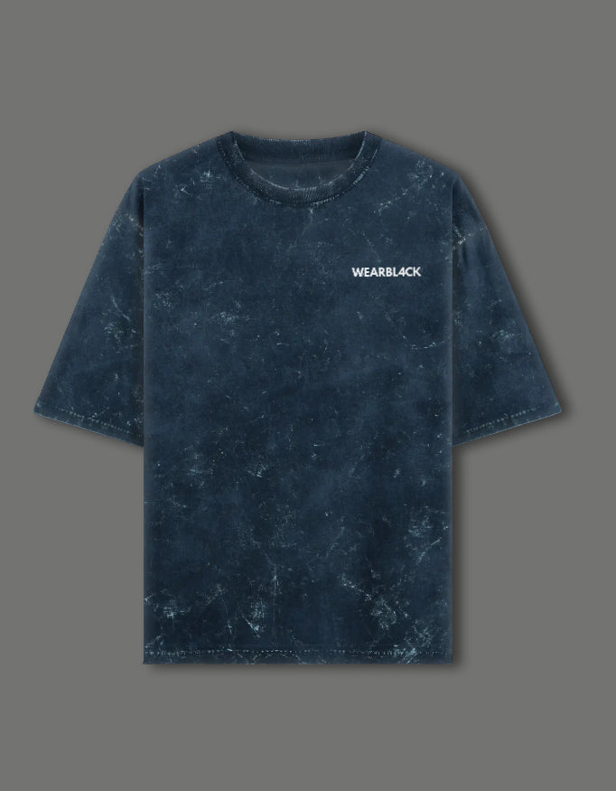 WEARBL4CK Unisex Acid Washed Oversized Tee