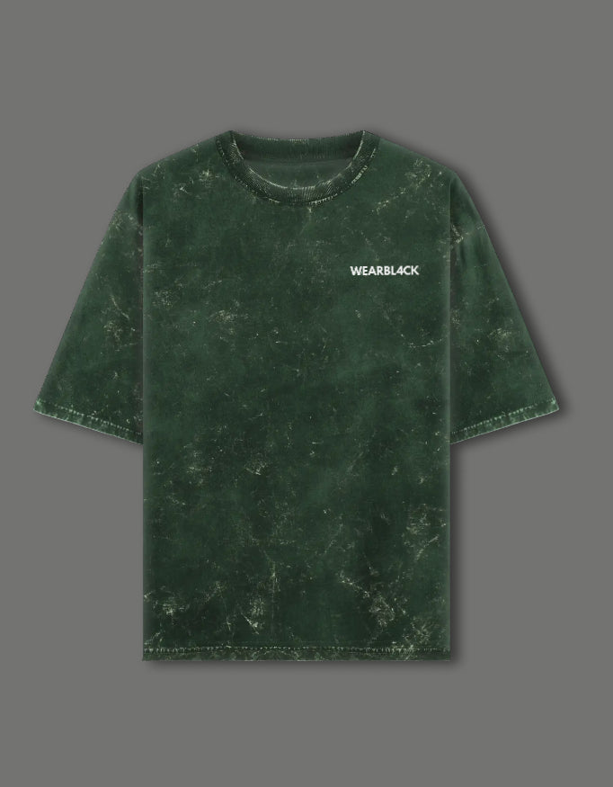 WEARBL4CK Unisex Acid Washed Oversized Tee